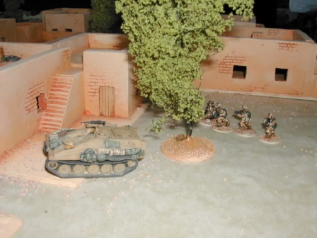 Modely při Ambush Alley
