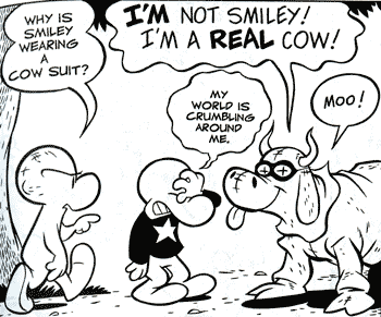 Scénka z komiksu