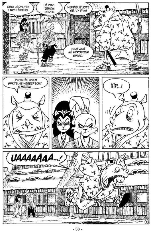Ukázka komiksu Ukázka komiksu