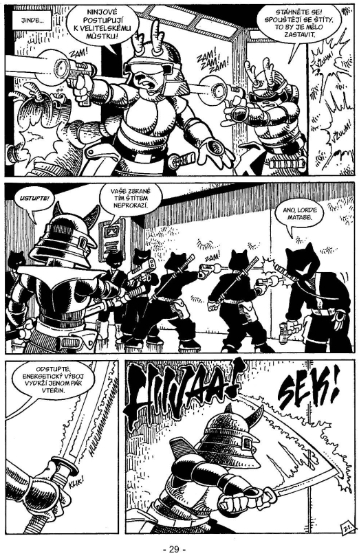 Ukázka komiksu Ukázka komiksu
