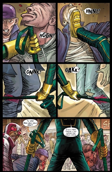 Ukázka komiksu Ukázka komiksu