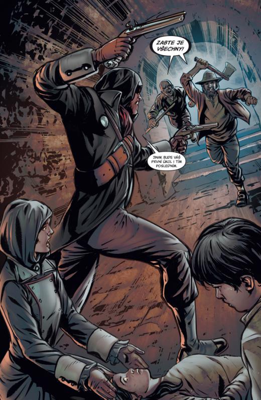 Ukázka komiksu Ukázka komiksu