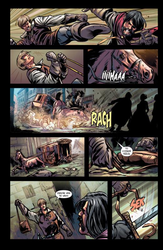 Ukázka komiksu Ukázka komiksu
