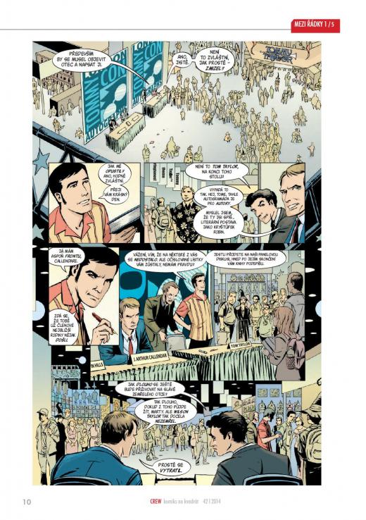 Ukázka komiksu Mezi řádky Ukázka komiksu Mezi řádky