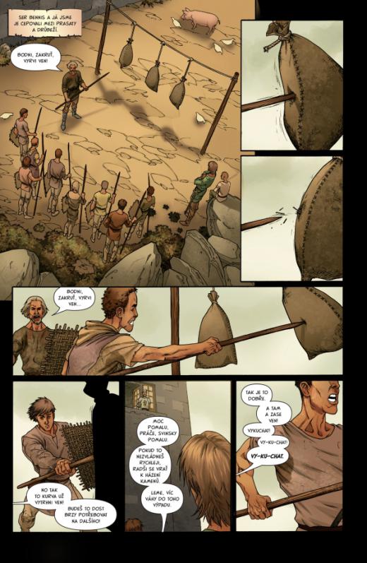 Ukázka komiksu Ukázka komiksu
