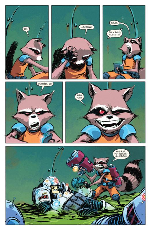 Ukázka komiksu Ukázka komiksu