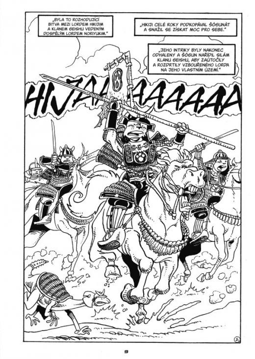 Ukázka komiksu Ukázka komiksu