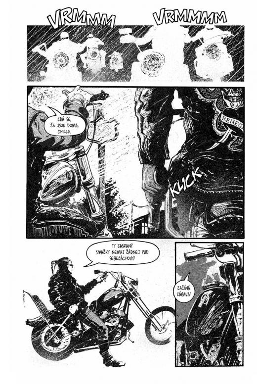 Ukázka komiksu Ukázka komiksu